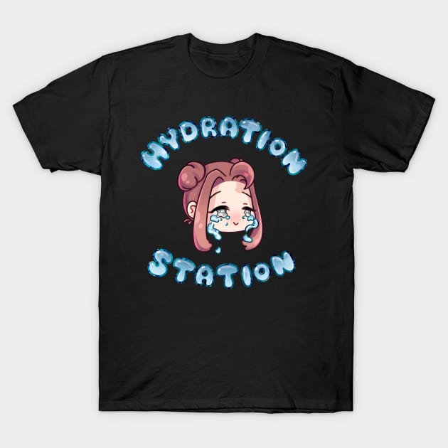 Hydration Station T-Shirt by Catbumsy